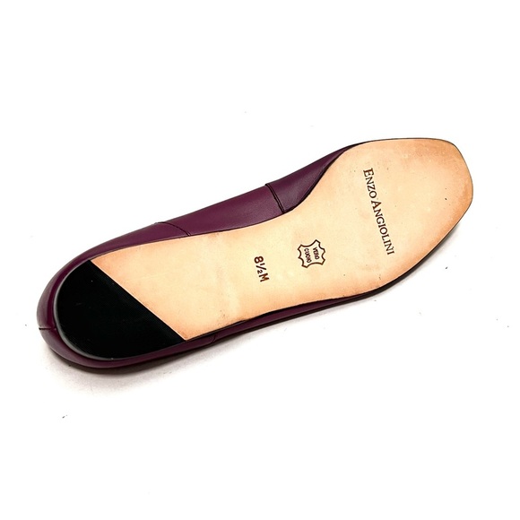 Enzo Angiolini Purple Flats - Picture 8 of 8